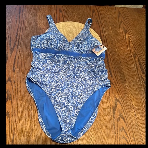 Lole Tummy Tuck One Piece Swimsuit Size 16 - Picture 10 of 10